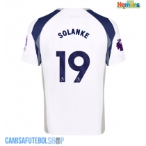 Camisa de time de futebol Tottenham Hotspur Dominic Solanke #19 Replicas 1º Equipamento 2025-26 Manga Curta